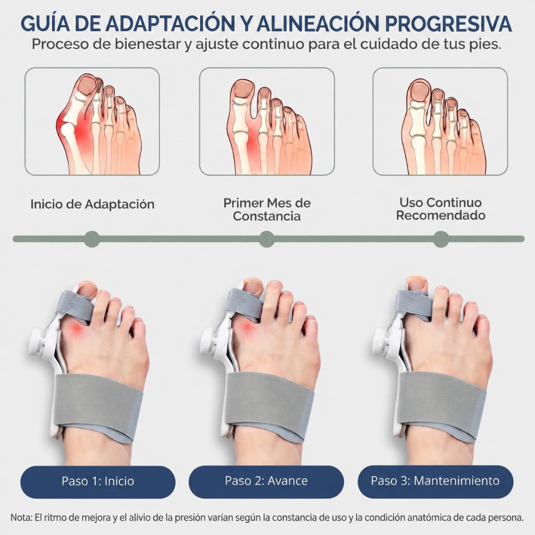 Corrector Ajustable para Alivio de Juanetes