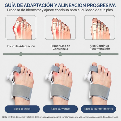 Corrector Ajustable para Alivio de Juanetes